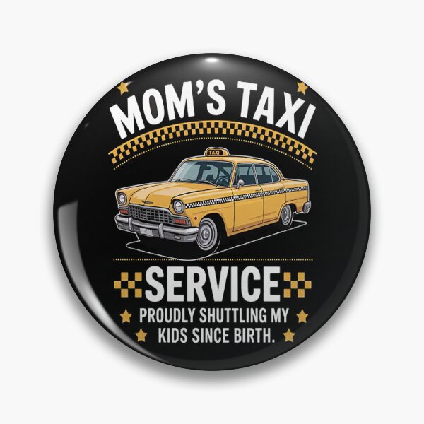 Item preview, Mom's Taxi Service Mother's Day designed and sold by gandebro.