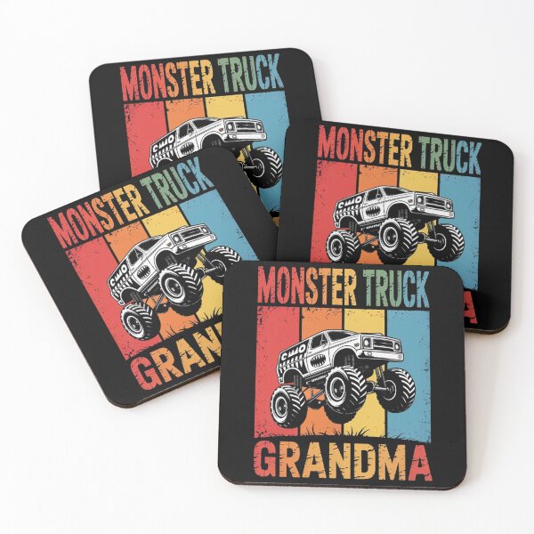 Item preview, Monster Truck Grandma Sunset Cool Grandmother designed and sold by gandebro.