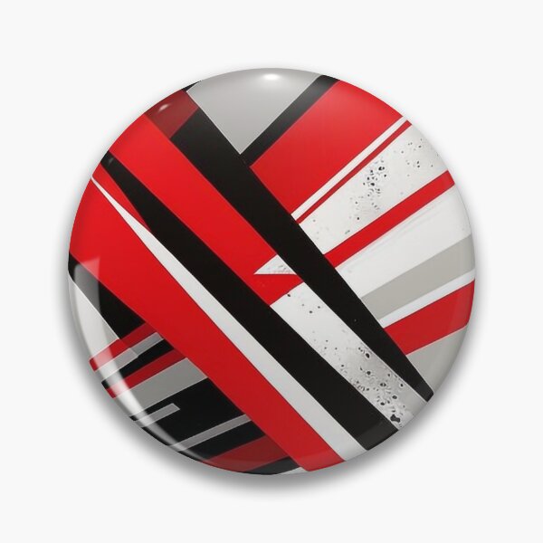 Item preview, Abstract Red Black Geometry designed and sold by PaintbrushPlace.