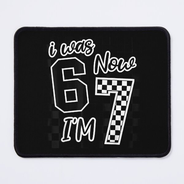 Item preview, 7th Birthday 6-7 Meme Kids - I was 6 Now I'm 7 Birthday Seven Years Old Bday designed and sold by ChestOutLoud.