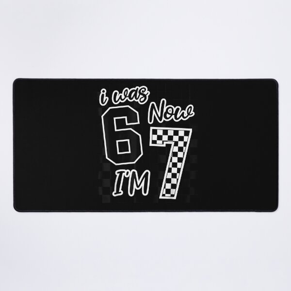 Item preview, 7th Birthday 6-7 Meme Kids - I was 6 Now I'm 7 Birthday Seven Years Old Bday designed and sold by ChestOutLoud.