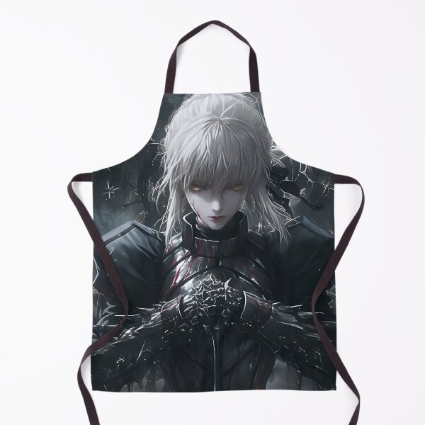 Item preview, Saber -Obsidian Oath Knight – Dark Fantasy Warrior Art designed and sold by Dyan4.