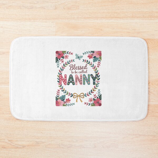 Item preview, Blessed to Be Called Nanny Floral Mother's Day designed and sold by Rrettgison.