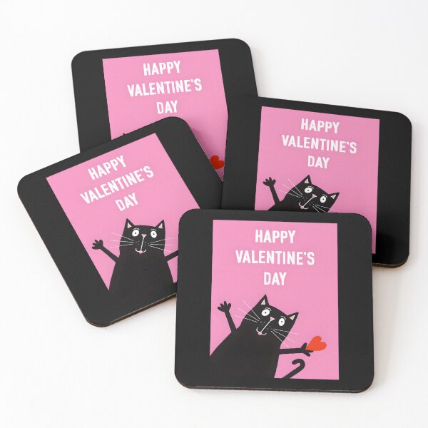 Item preview, Cute Black Cat Valentine’s Day designed and sold by kxnzxkwhtu98.