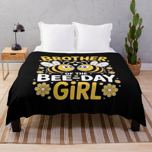Item preview, Brother of the Bee-Day Girl Birthday Party Matching Family  designed and sold by Rrettgison.
