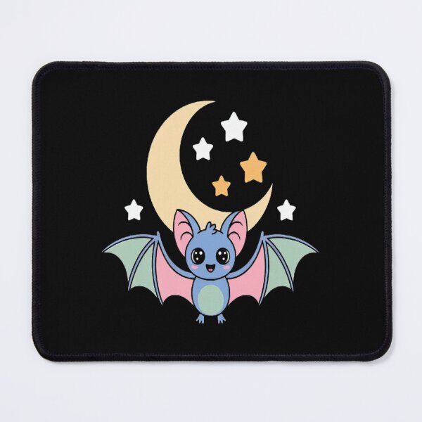 Item preview, Nu Goth Aesthetic, Pastel Goth Bat Moon, Witchy Bat designed and sold by gandebro.