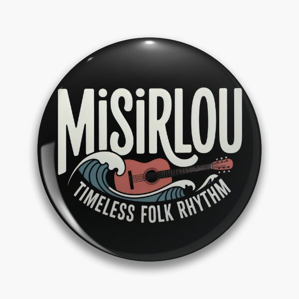 Item preview, Misirlou Folk Rhythm Design with Red Guitar and Ocean Wave Motion designed and sold by SplashTastic.
