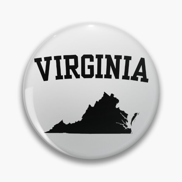 Item preview, Classic Virginia State Outline - Vintage College Style Tee designed and sold by mashmosh.