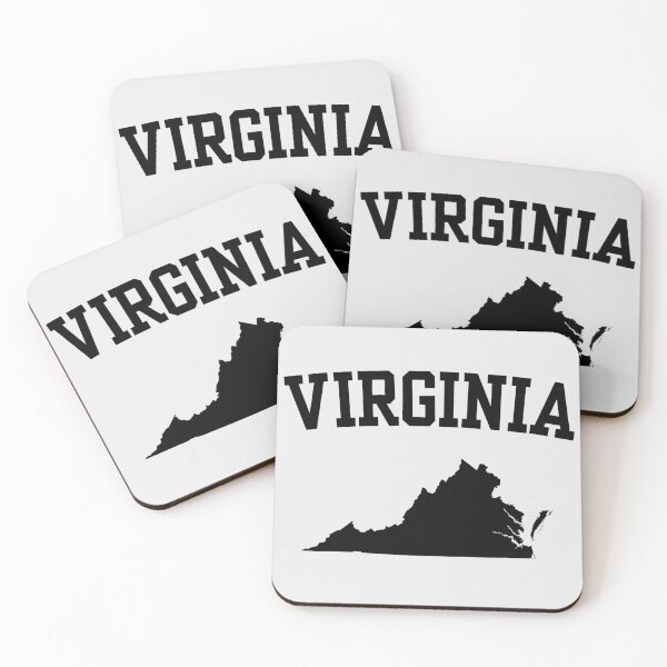 Item preview, Classic Virginia State Outline - Vintage College Style Tee designed and sold by mashmosh.