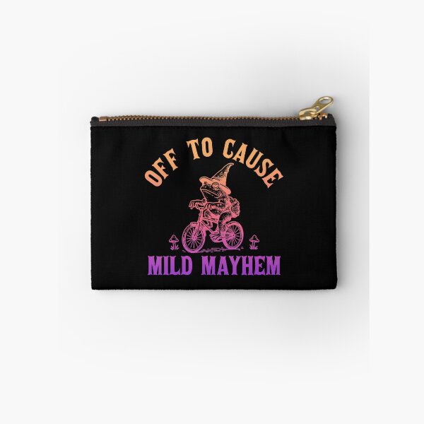 Item preview, Off To Cause Mild Mayhem Frog designed and sold by SarahLorri.
