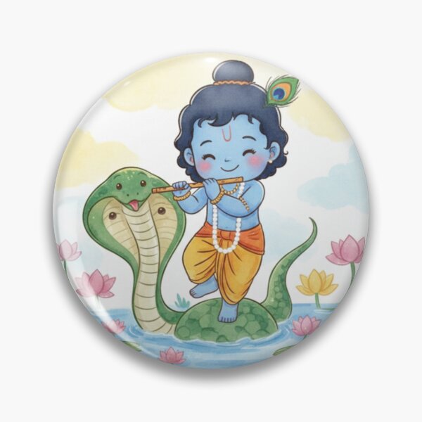 Item preview, Krishna's Divine Dance on Sesh Nag | Eternal Bliss of Kaliya Daman designed and sold by InnerDivineSoul.
