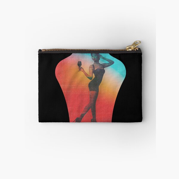 Item preview, Vintage Wine Aesthetics - Glamour Woman in Art Vase designed and sold by RDproject.