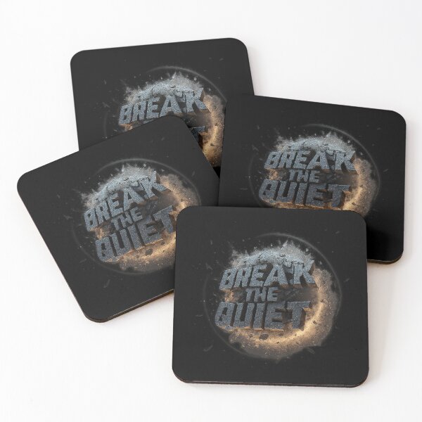 Item preview, Break the Quiet - Sound Pressure Explosion Typography designed and sold by MKreative Studio.