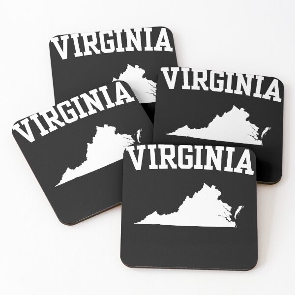 Item preview, Classic Virginia State Outline T-Shirt | Vintage VA Pride Gift designed and sold by mashmosh.
