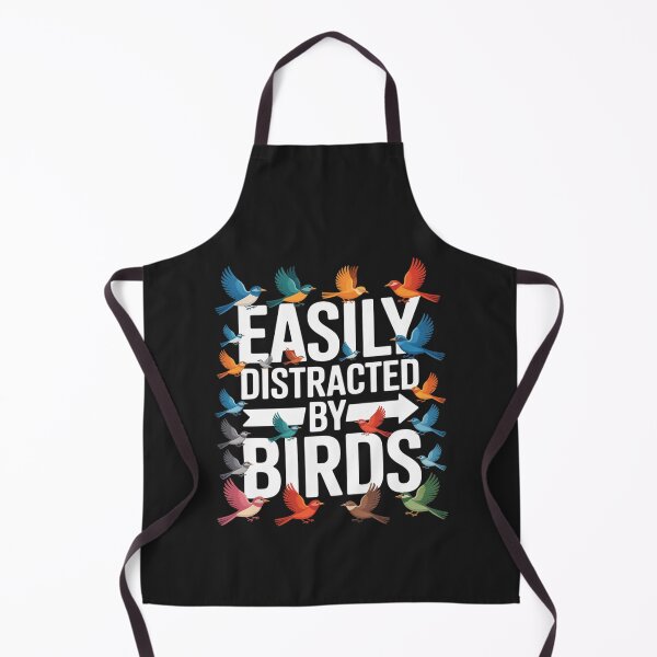 Item preview, Easily Distracted By Birds Funny Birdwatching Bird Lovers designed and sold by TAYLOROUSDALE.