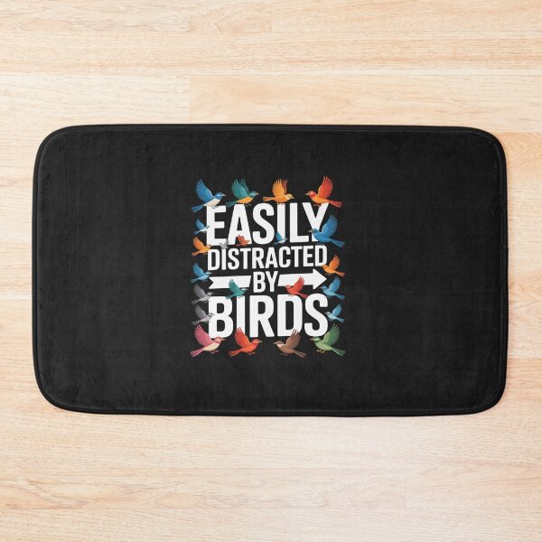 Item preview, Easily Distracted By Birds Funny Birdwatching Bird Lovers designed and sold by TAYLOROUSDALE.