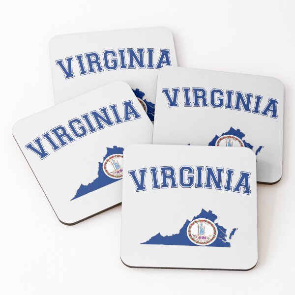 Item preview, Virginia Flag & Seal Map T-Shirt | Patriotic VA State Pride designed and sold by mashmosh.