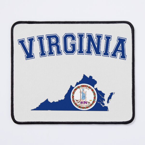 Item preview, Virginia Flag & Seal Map T-Shirt | Patriotic VA State Pride designed and sold by mashmosh.