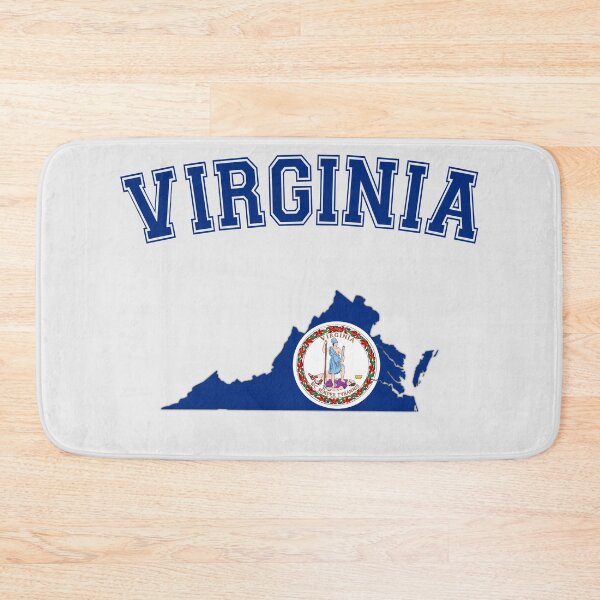 Item preview, Virginia Flag & Seal Map T-Shirt | Patriotic VA State Pride designed and sold by mashmosh.