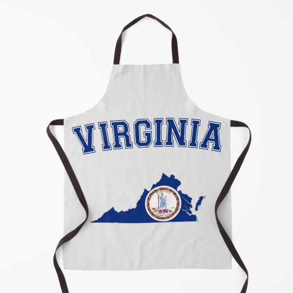 Item preview, Virginia Flag & Seal Map T-Shirt | Patriotic VA State Pride designed and sold by mashmosh.