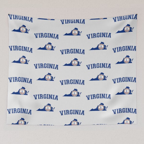 Item preview, Virginia Flag & Seal Map T-Shirt | Patriotic VA State Pride designed and sold by mashmosh.