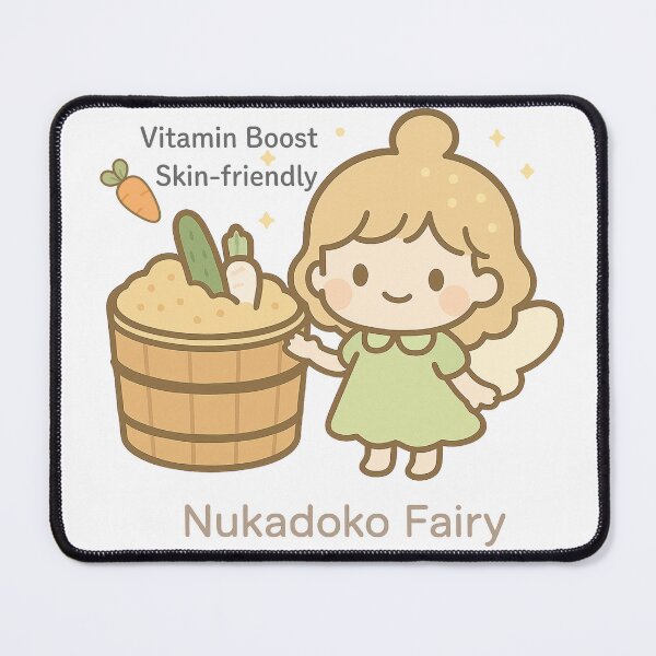 Item preview, Nukadoko Fairy – Carrot Edition | Kawaii Japanese Fermentation Art designed and sold by Yohei-Studio.