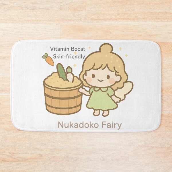 Item preview, Nukadoko Fairy – Carrot Edition | Kawaii Japanese Fermentation Art designed and sold by Yohei-Studio.