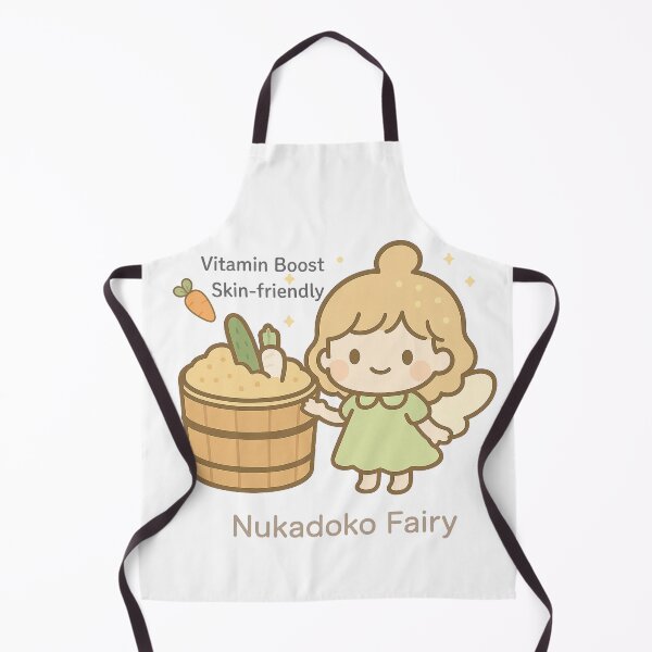 Item preview, Nukadoko Fairy – Carrot Edition | Kawaii Japanese Fermentation Art designed and sold by Yohei-Studio.