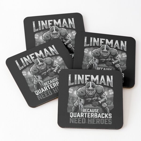 Artikelvorschau, Football-Linemen und Quarterbacks für Väter und Football-Fans entworfen und verkauft von D-Signa.