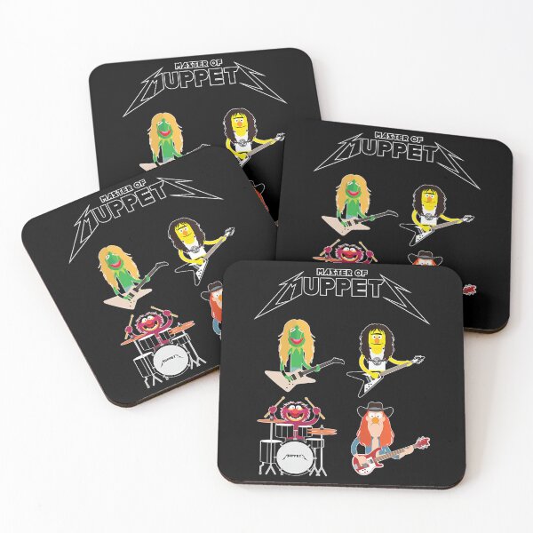 Item preview, Master Of Muppets - Muppets As Metallica Band Active designed and sold by VincentSbert07.