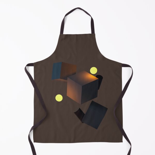 Item preview, Neon Nexus — Glowing Cubes & Luminous Spheres designed and sold by Afridi Art House.