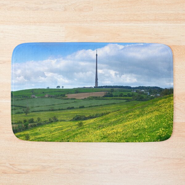 Item preview, Emley Moor Mast Buttercup Landscape designed and sold by Alisonchambers2.
