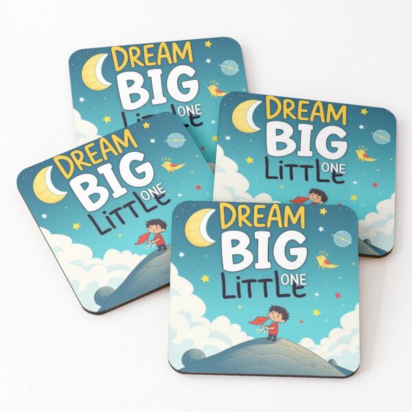 Item preview, Dream Big Little One – Cute Inspirational Quote for Kids & Nursery Decor designed and sold by swara-2016.