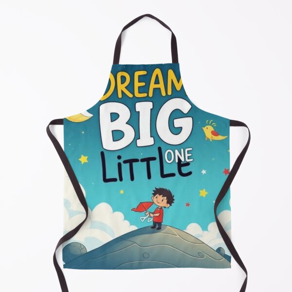 Item preview, Dream Big Little One – Cute Inspirational Quote for Kids & Nursery Decor designed and sold by swara-2016.
