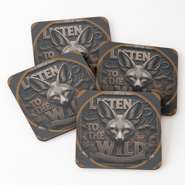 Item preview, Fennec Fox Carving The Land Speaks First Art designed and sold by SavannaStrikes.