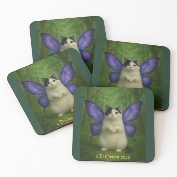 Item preview, Forest Fairykitten  Felis fae ludens designed and sold by Oceandiana.