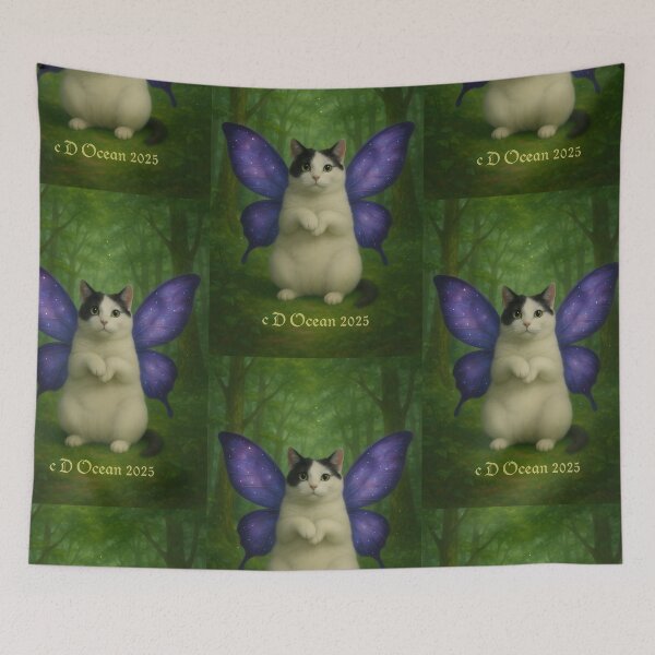 Item preview, Forest Fairykitten  Felis fae ludens designed and sold by Oceandiana.