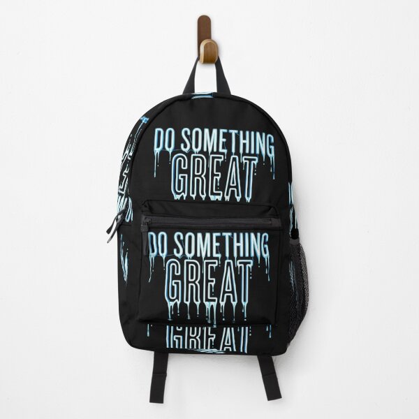 Item preview, Do Something Great — Neon Drip Motivational Typography designed and sold by Afridi Art House.
