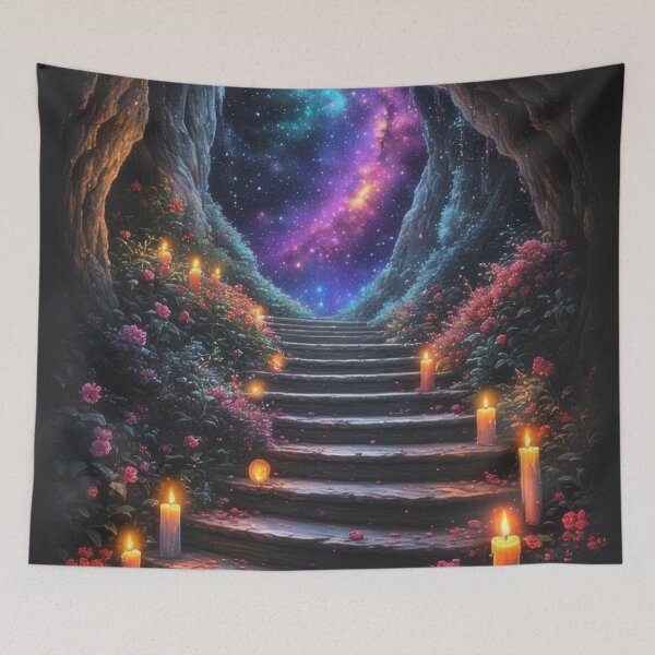 Item preview, Stairway to the cosmos, illuminated by candles designed and sold by Mianku | Für das Leben.