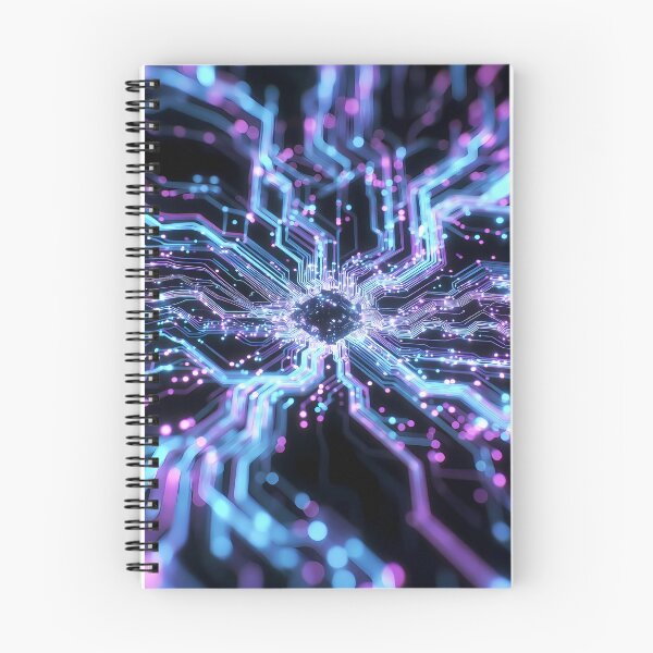 Item preview, Scifi Theme Bluish Purple Texture of Asymmetrical Glowing Biological Neuron Synapses (image size 7840x11680) designed and sold by Digital-Davinci.