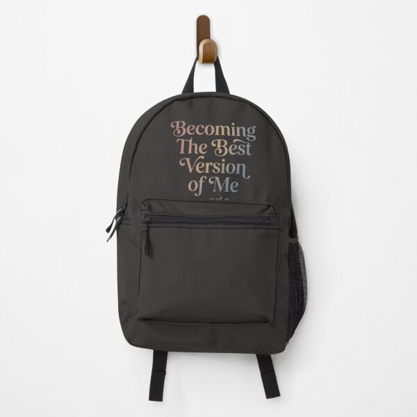 Item preview, Becoming the Best Version of Me — Motivational Aesthetic Typography designed and sold by Afridi Art House.