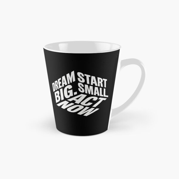 Item preview, Dream Big Start Small Act Now – Bold Motivational Typography designed and sold by Hilal-Studio.