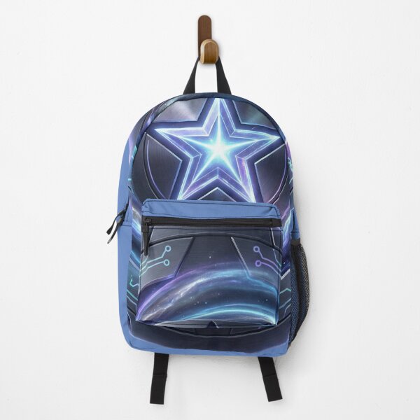 Item preview, Heroic Star Shield – Metallic Fantasy Armor Emblem designed and sold by Afridi Art House.