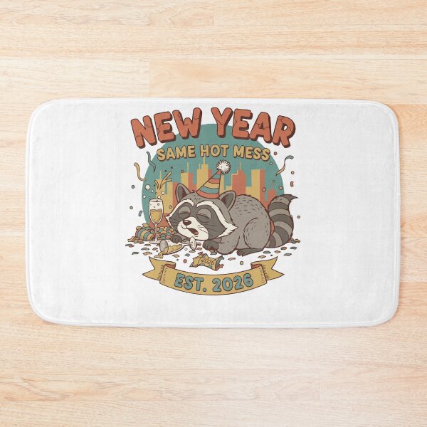 Item preview, New Year Same Hot Mess Est. 2026 Celebration designed and sold by LuminOrb.