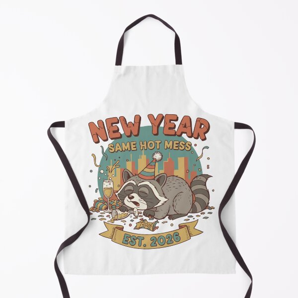 Item preview, New Year Same Hot Mess Est. 2026 Celebration designed and sold by LuminOrb.