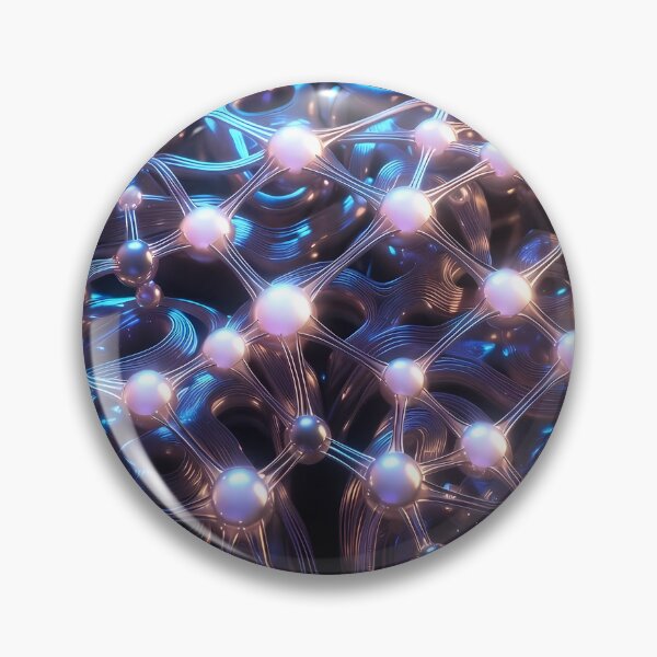 Item preview, Scifi Theme Bluish Purple Texture of Asymmetrical Glowing Biological Neuron Synapses (image size 7840x11680) designed and sold by Digital-Davinci.