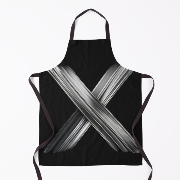 Item preview, Metallic Chrome Letter X – 3D Abstract Typography designed and sold by Afridi Art House.