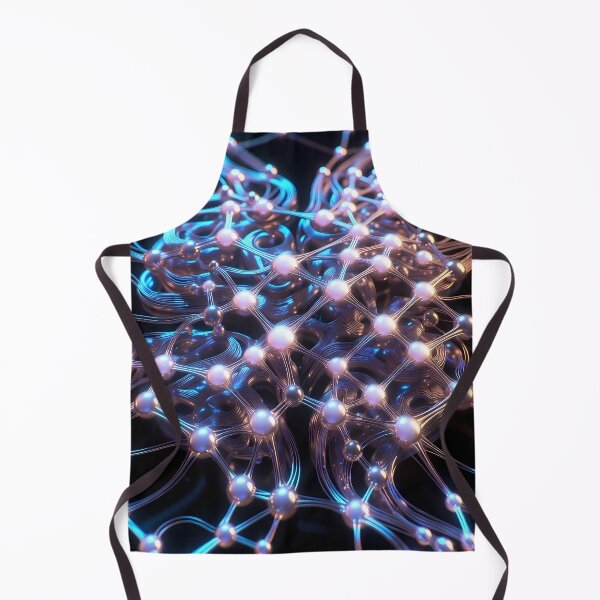 Item preview, Scifi Theme Bluish Purple Texture of Asymmetrical Glowing Biological Neuron Synapses (image size 7840x11680) designed and sold by Digital-Davinci.