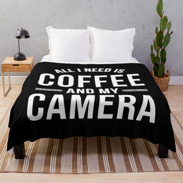 Item preview, All I Need Is Coffee And My Camera Photography Photographer designed and sold by arzateiosumn.