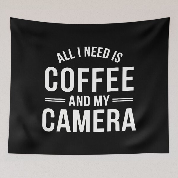 Item preview, All I Need Is Coffee And My Camera Photography Photographer designed and sold by arzateiosumn.